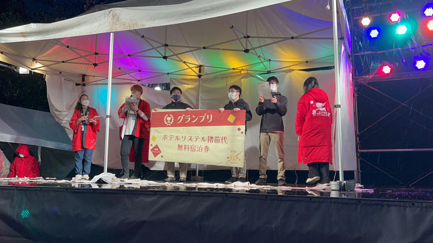 2022 年度駒場祭グランプリ受賞式の様子